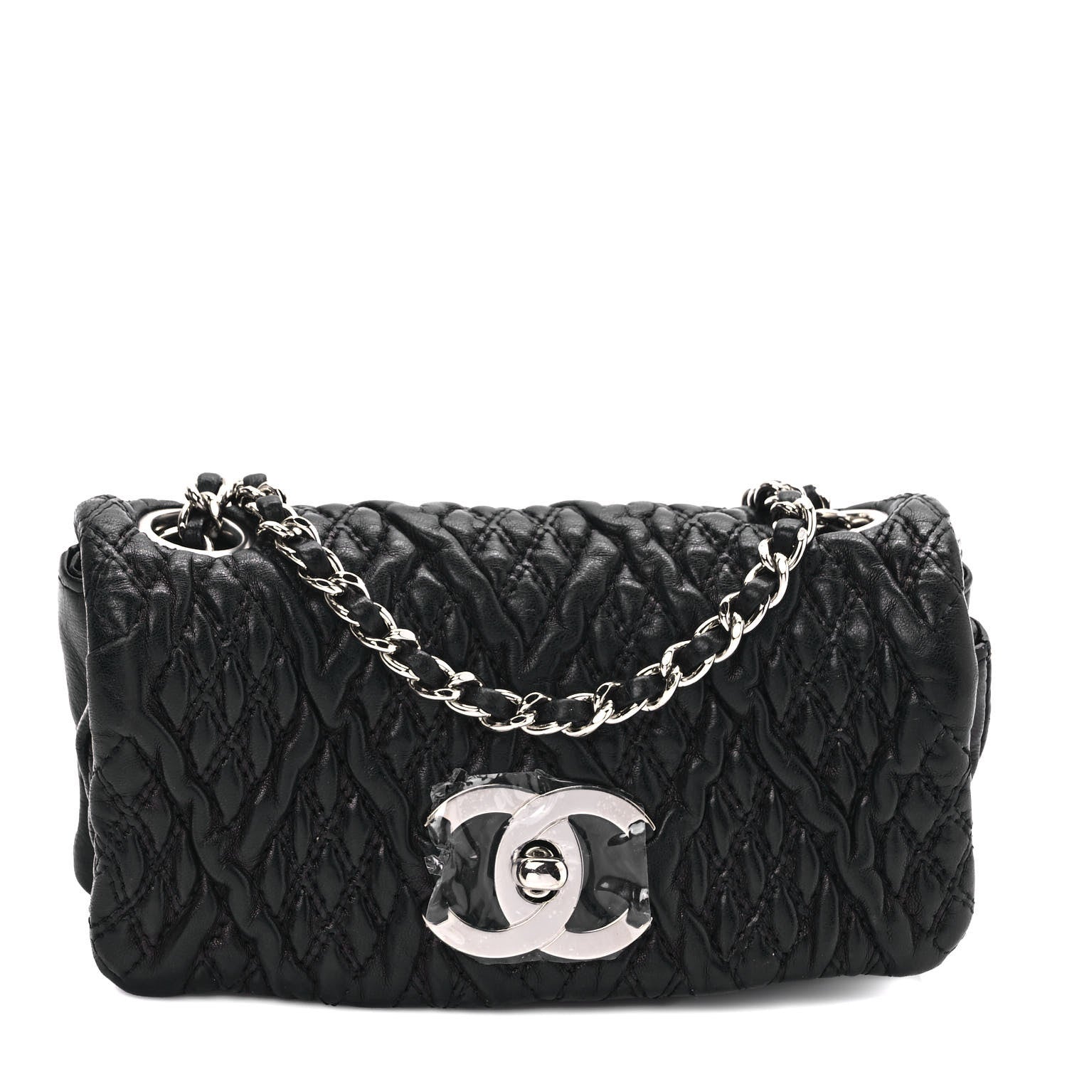 Chanel Lambskin Small Astrakan Flap Black 1 of 8