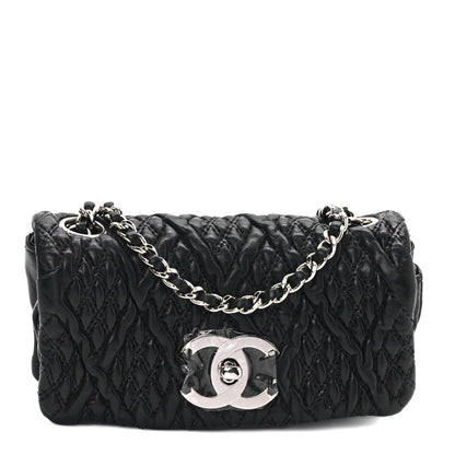 Chanel Lambskin Small Astrakan Flap Black 1 of 8