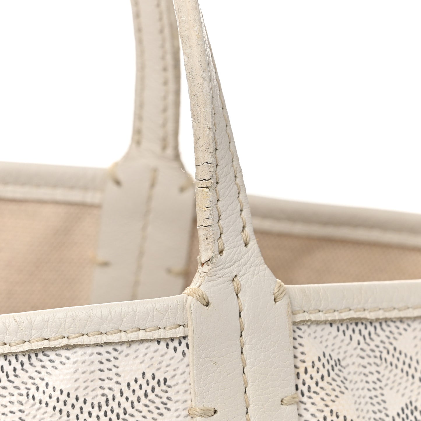 Goyardine Saint Louis GM White