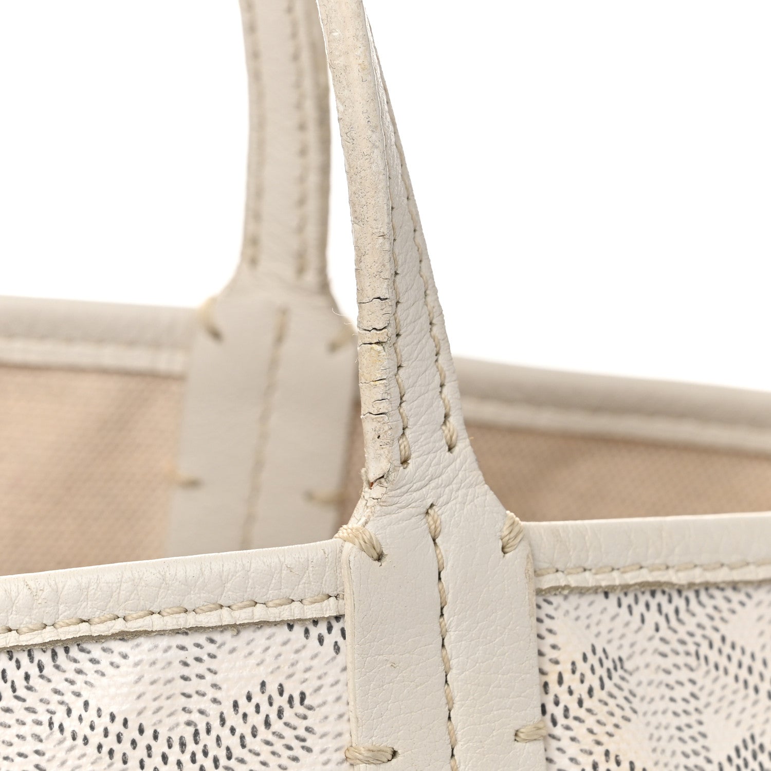 Goyard Goyardine Saint Louis GM White 12 of 16