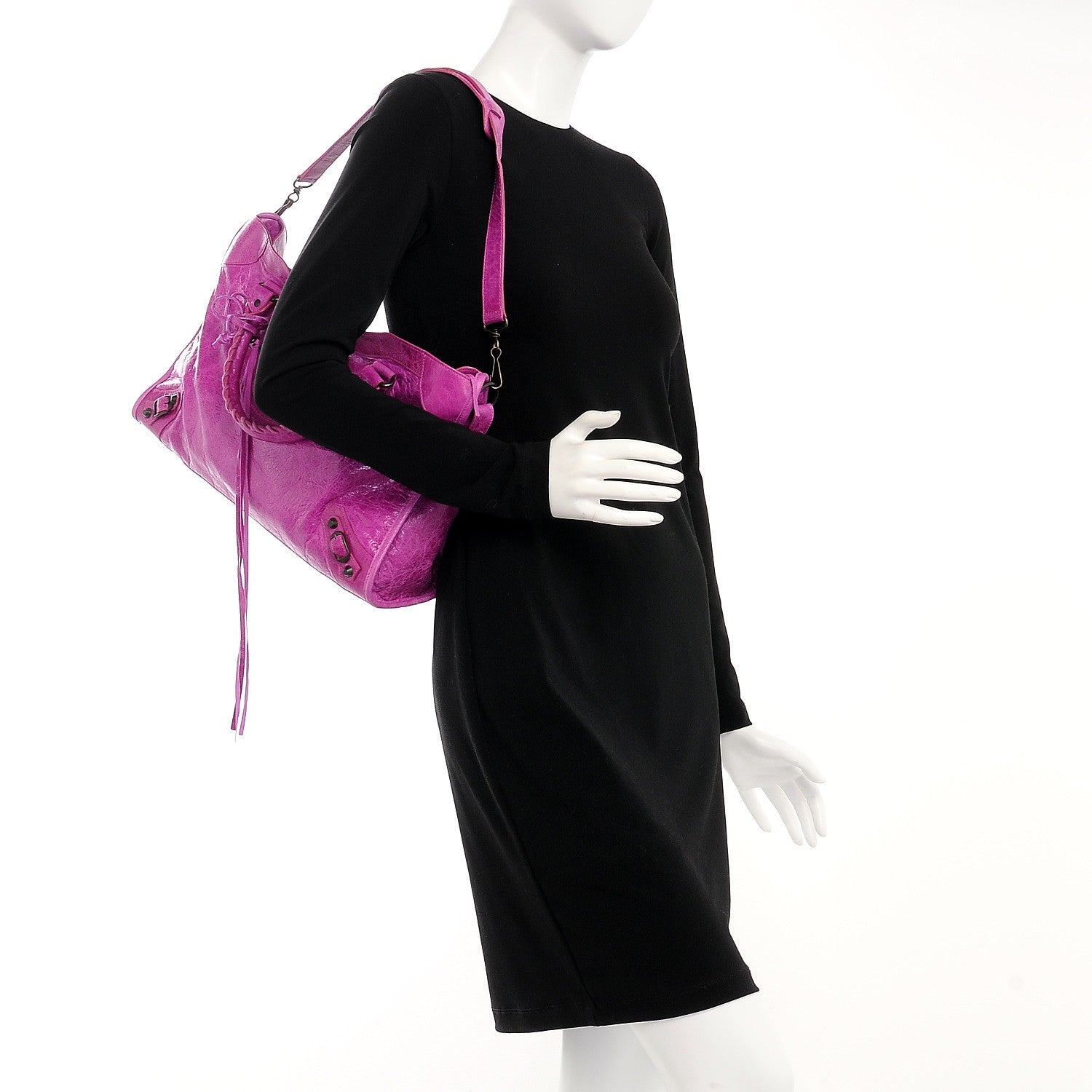 Balenciaga Agneau Classic Hardware City Amethyst 2 of 10