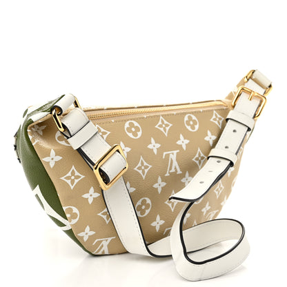 Louis Vuitton Monogram Giant Bumbag Kaki Beige 3 of 11