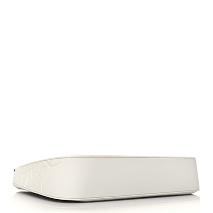 Christian Louboutin Calfskin Large Loubila Chain Shoulder Bag White 4 of 10