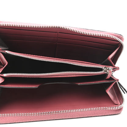 Gucci GG Supreme Monogram Blooms Wrist Wallet Beige Multicolor Dry Rose 5 of 7