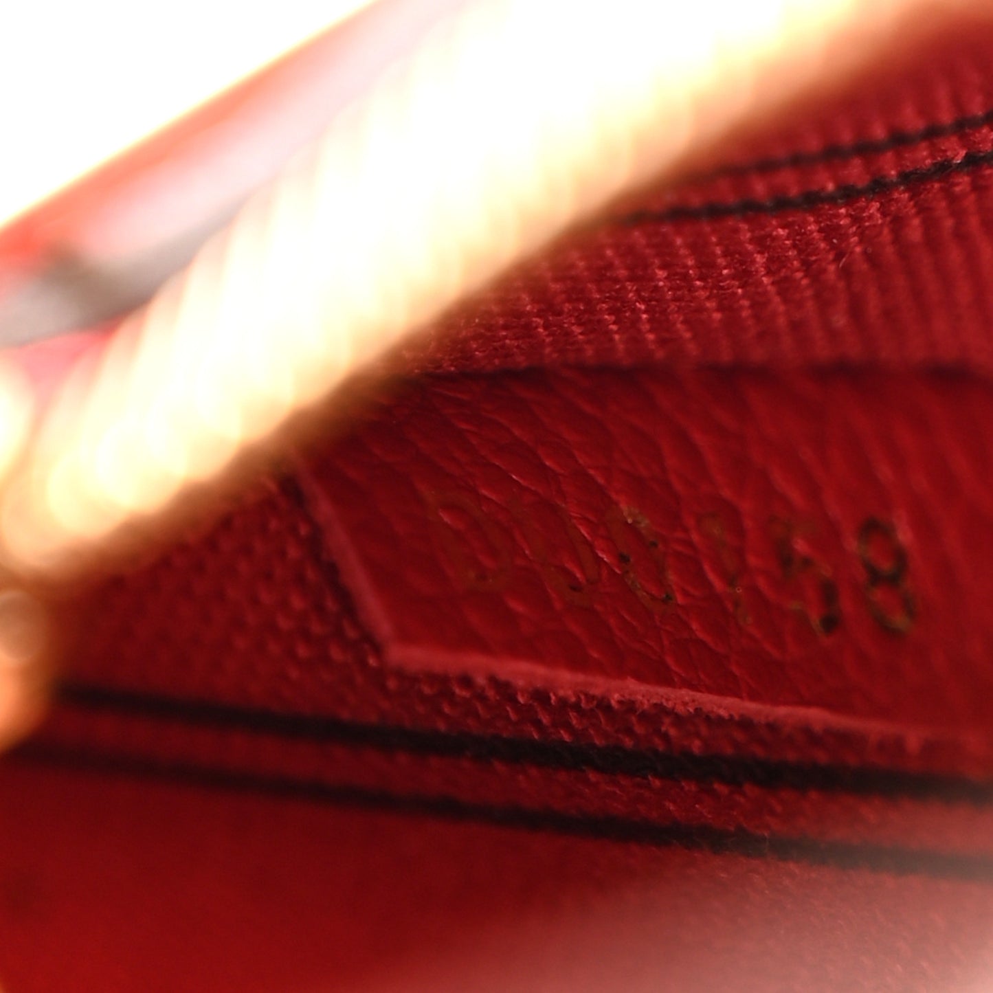 Empreinte Pochette Metis Cherry