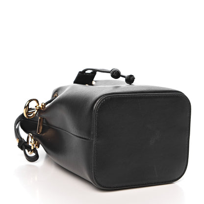 Fendi Vitello Liberty Lucido F is Fendi Mini Mon Tresor Bucket Bag Black 4 of 11