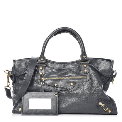 Balenciaga Agneau Giant 12 Gold Hardware City Anthracite 1 of 12