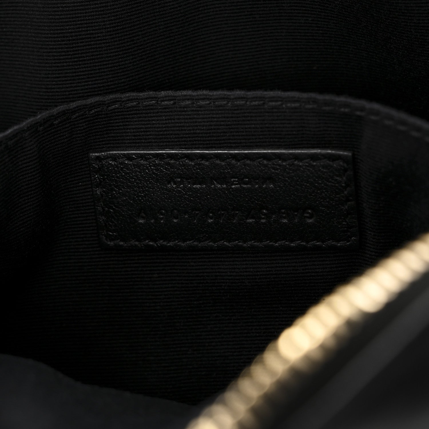 Saint Laurent Calfskin Matelasse Monogram Lou Camera Bag Black 7 of 11