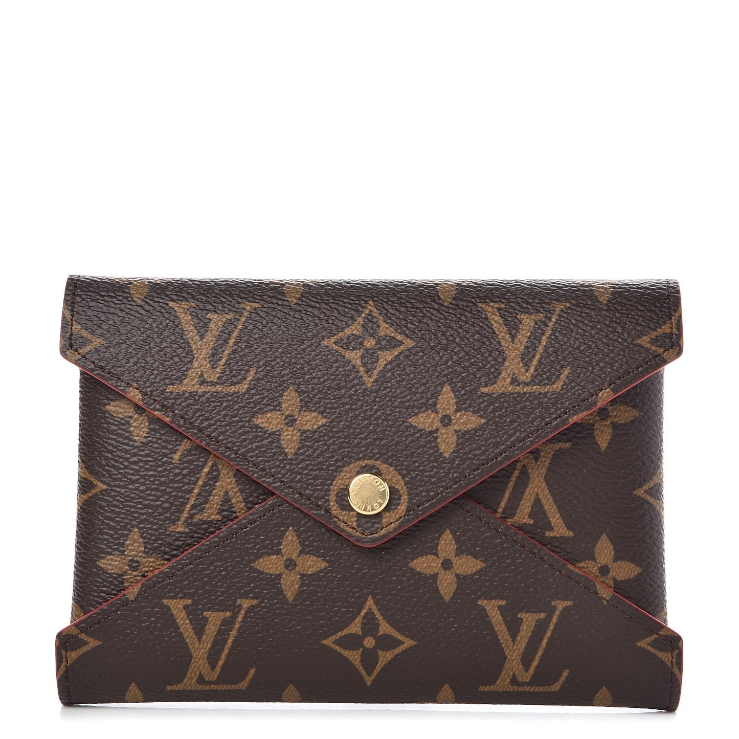 Monogram Medium Kirigami Pochette Insert Coquelicot