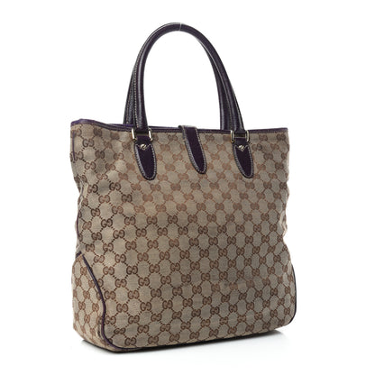 Gucci Monogram Piston Lock Tote Ebony 3 of 10