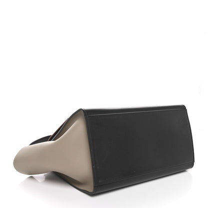 Celine Snakeskin Calfskin Medium Trapeze Red Black 4 of 10