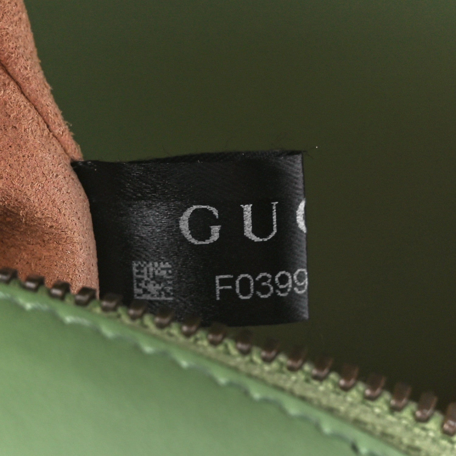 Gucci Calfskin Matelasse Chevron Small GG Marmont Chain Shoulder Bag Salamander Green 8 of 11