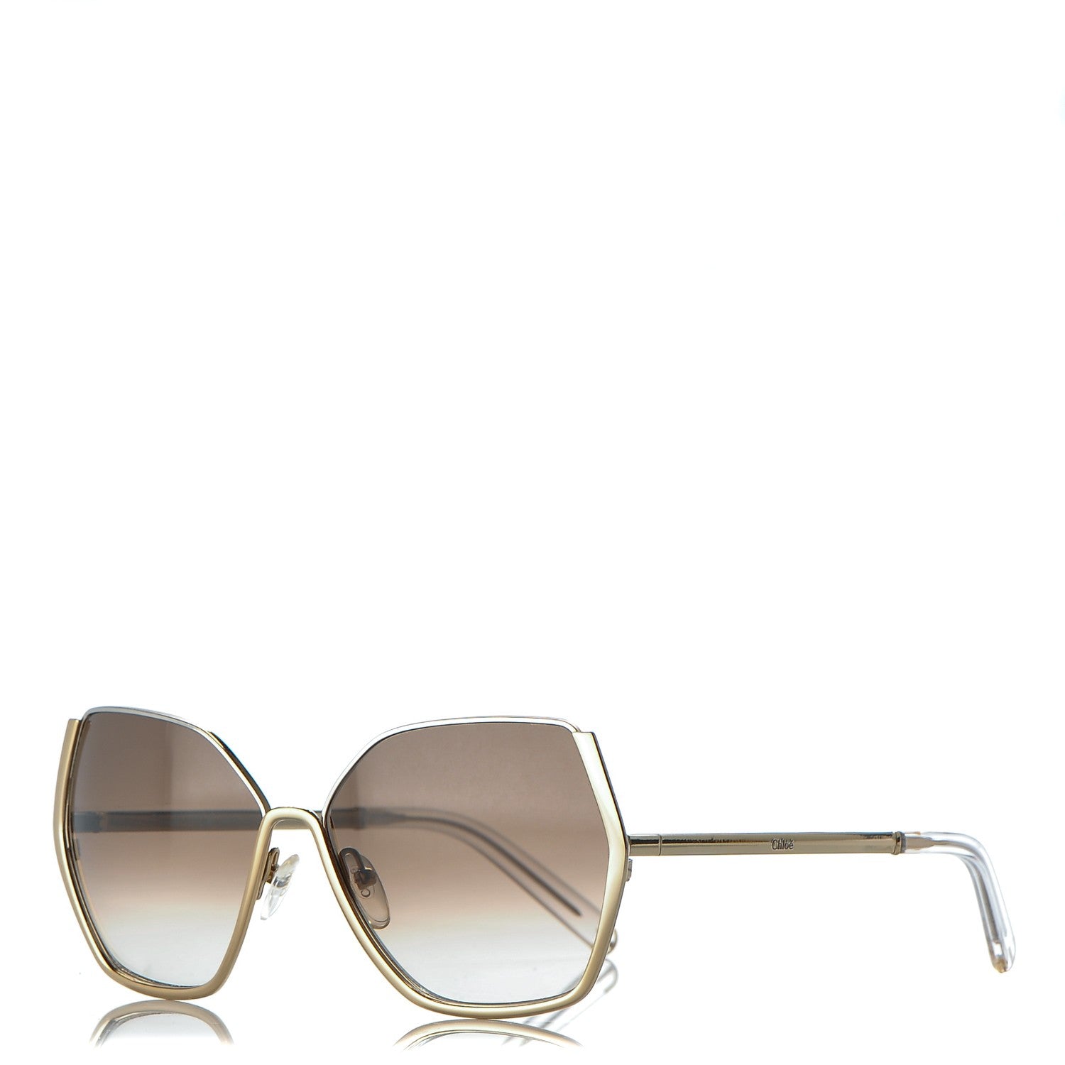 Chloe Danae Sunglasses CE115S Gold 1 of 7