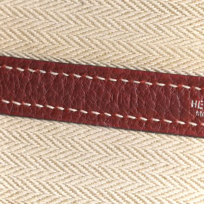 Hermes Negonda Garden Party 36 MM Rouge H 7 of 9