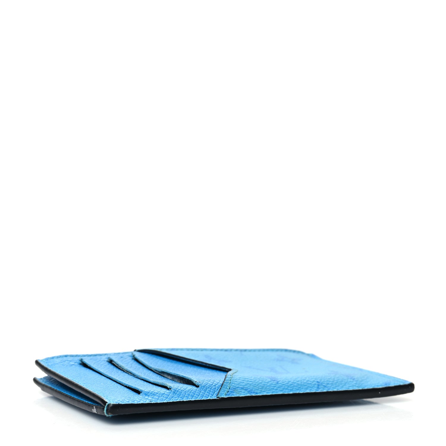 Louis Vuitton Taigarama Coin Card Holder Blue Lagoon 4 of 11