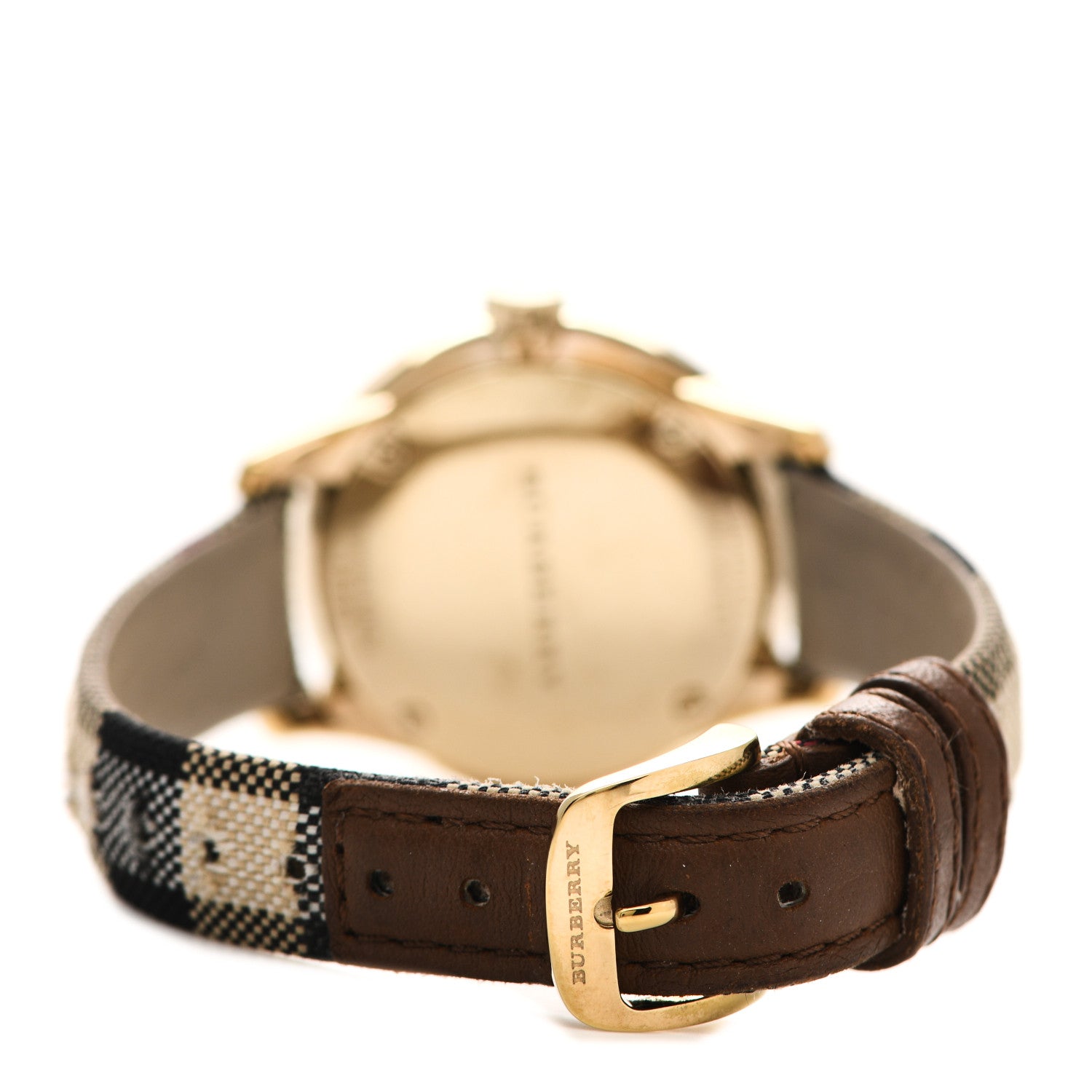 Burberry Stainless Steel Calfskin 32mm Quartz Watch Beige BU10104 3 of 7