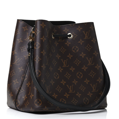 Louis Vuitton Monogram Neonoe MM Black 2 of 4