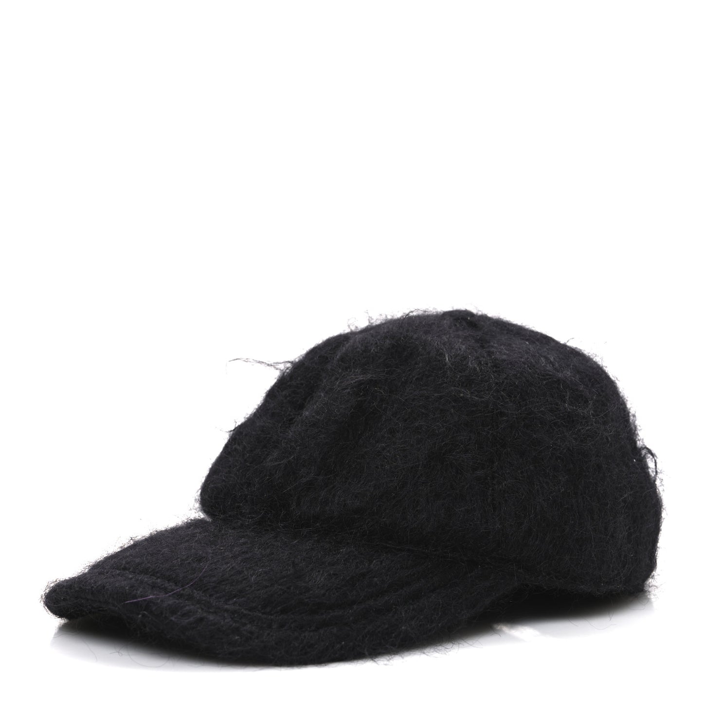 Mohair GG Lauren Baseball Hat L Black