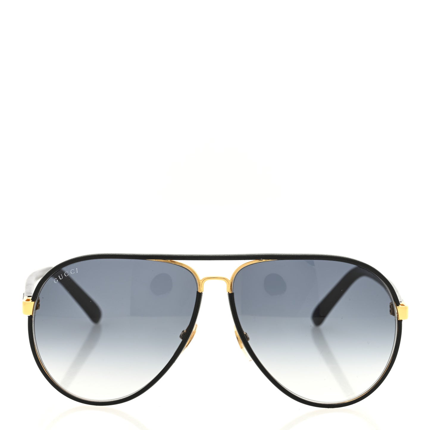Calfskin Aviator Sunglasses GG2887/S Black