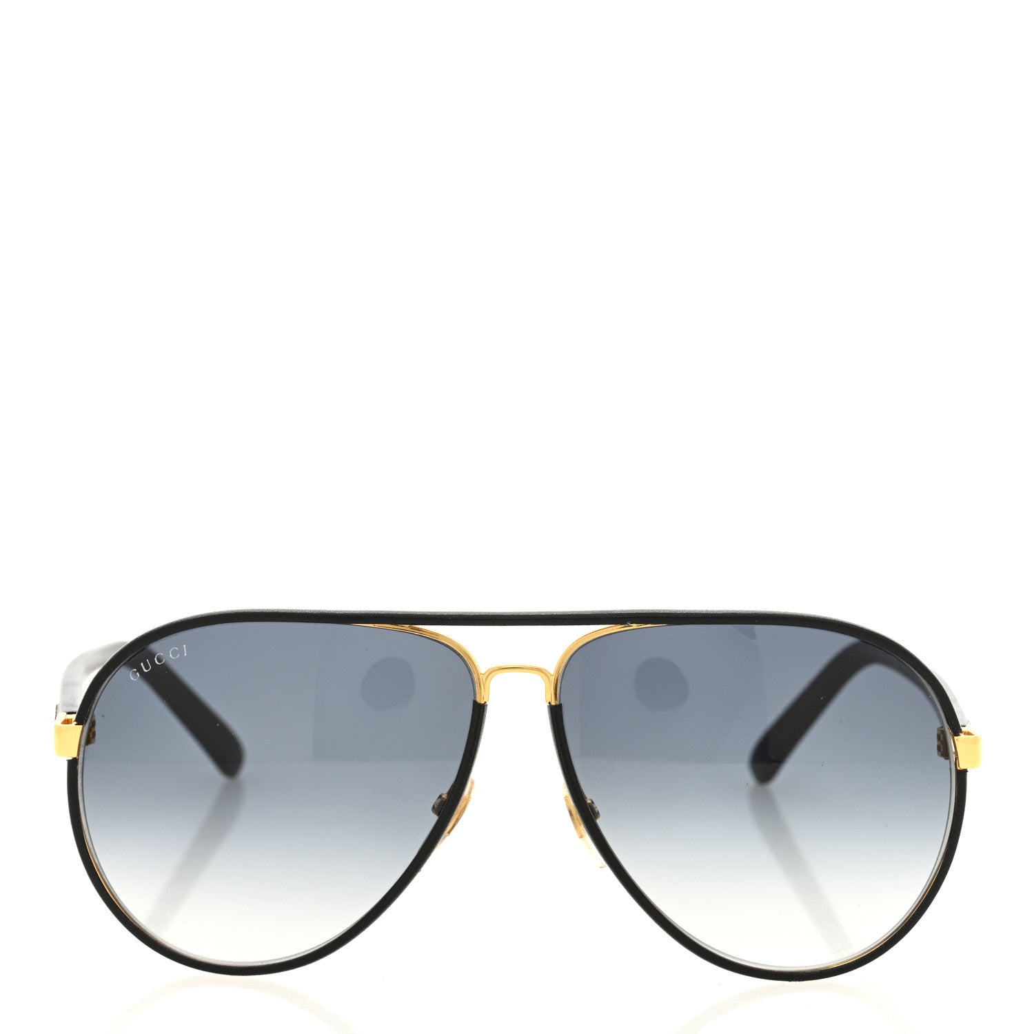 Gucci Calfskin Aviator Sunglasses GG2887/S Black 2 of 7