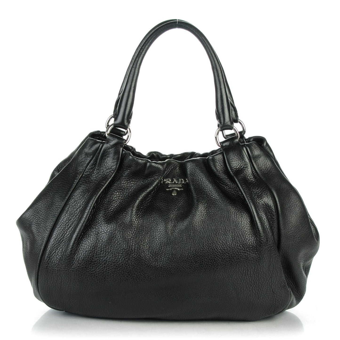 Deerskin Shoulder Bag Black