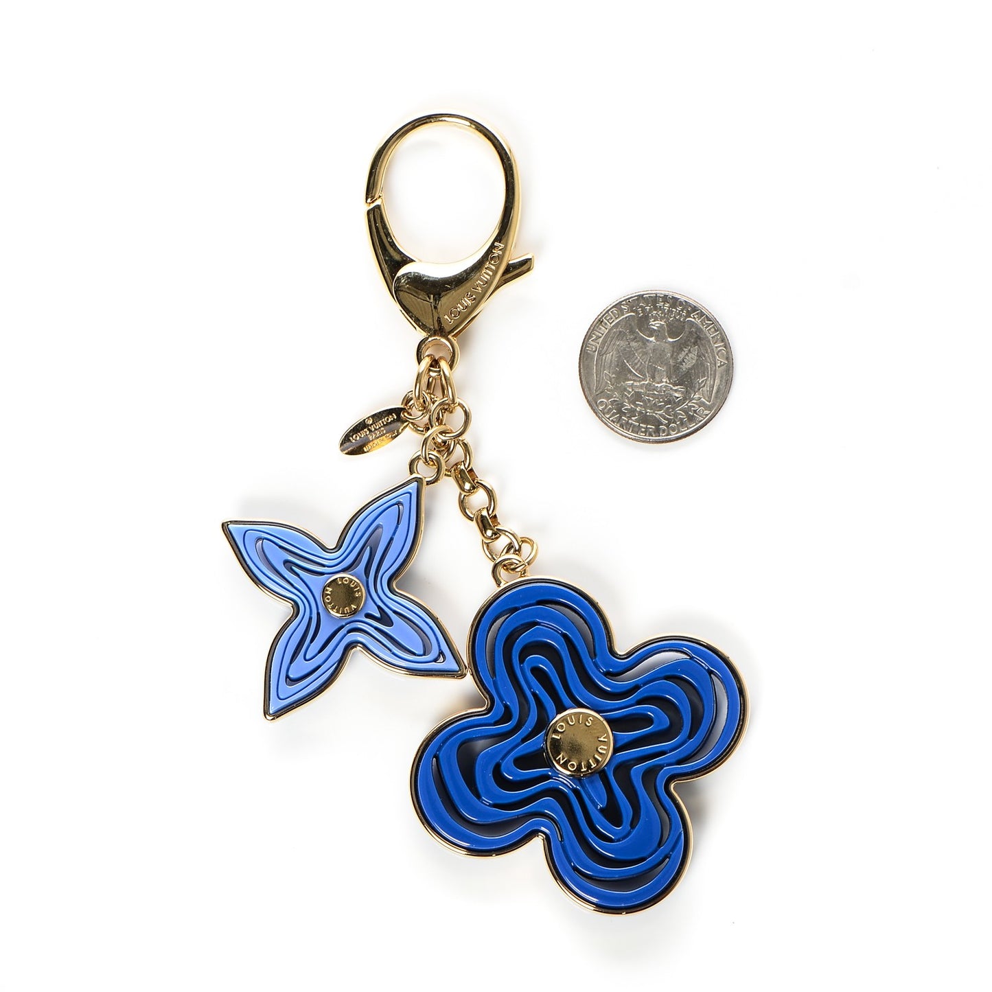 Resin Naif Bag Charm Blue