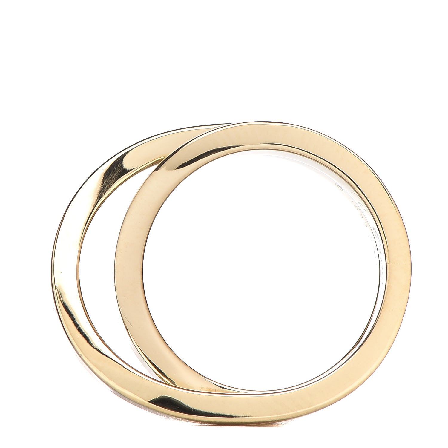 Cartier 18K Yellow Gold 9mm Paris Nouvelle Vague Ring 51 5.75 5 of 7