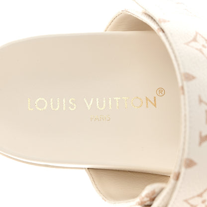 Louis Vuitton Monogram Bom Dia Flat Comfort Mule 42 Beige 7 of 9