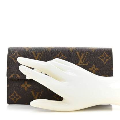 Louis Vuitton Monogram Sarah Wallet 2 of 12