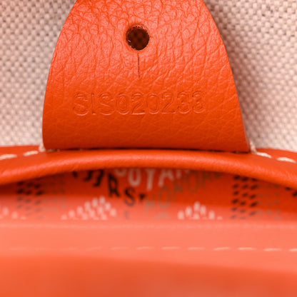 Goyard Goyardine Artois PM Orange 7 of 11