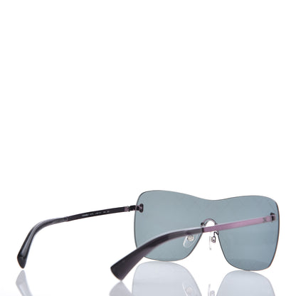 Chanel Shield Runway Sunglasses 4215 Burgundy 4 of 9