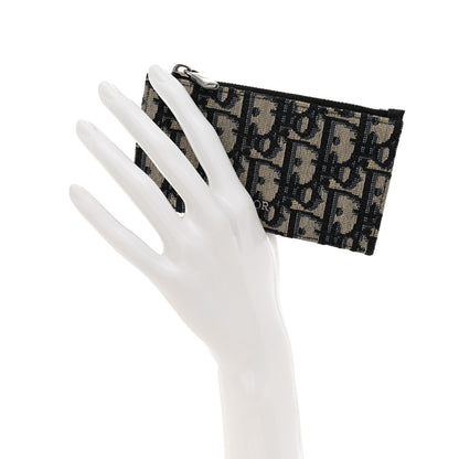 Christian Dior Oblique Dior Pouch Wallet Black 2 of 7