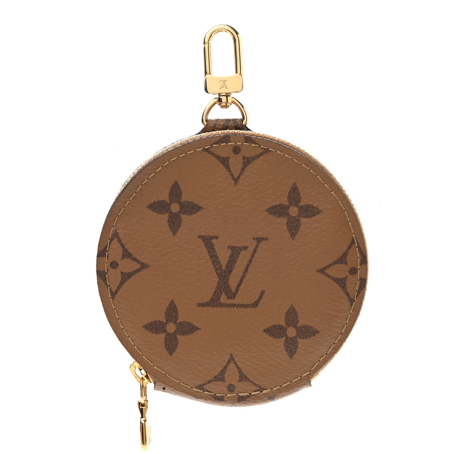 Louis Vuitton Reverse Monogram Bandouliere Round Coin Purse 1 of 6