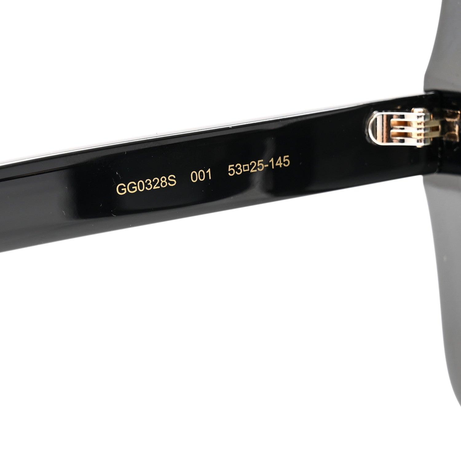 Gucci Acetate Oversize Sunglasses GG0328S Black 6 of 9