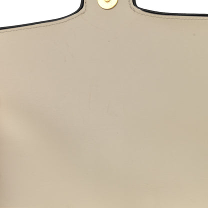 Gucci Calfskin Medium Arli Flap Shoulder Bag White 12 of 12