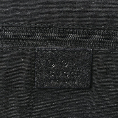 Gucci Metallic Monogram XL Shopper Tote Black 6 of 16