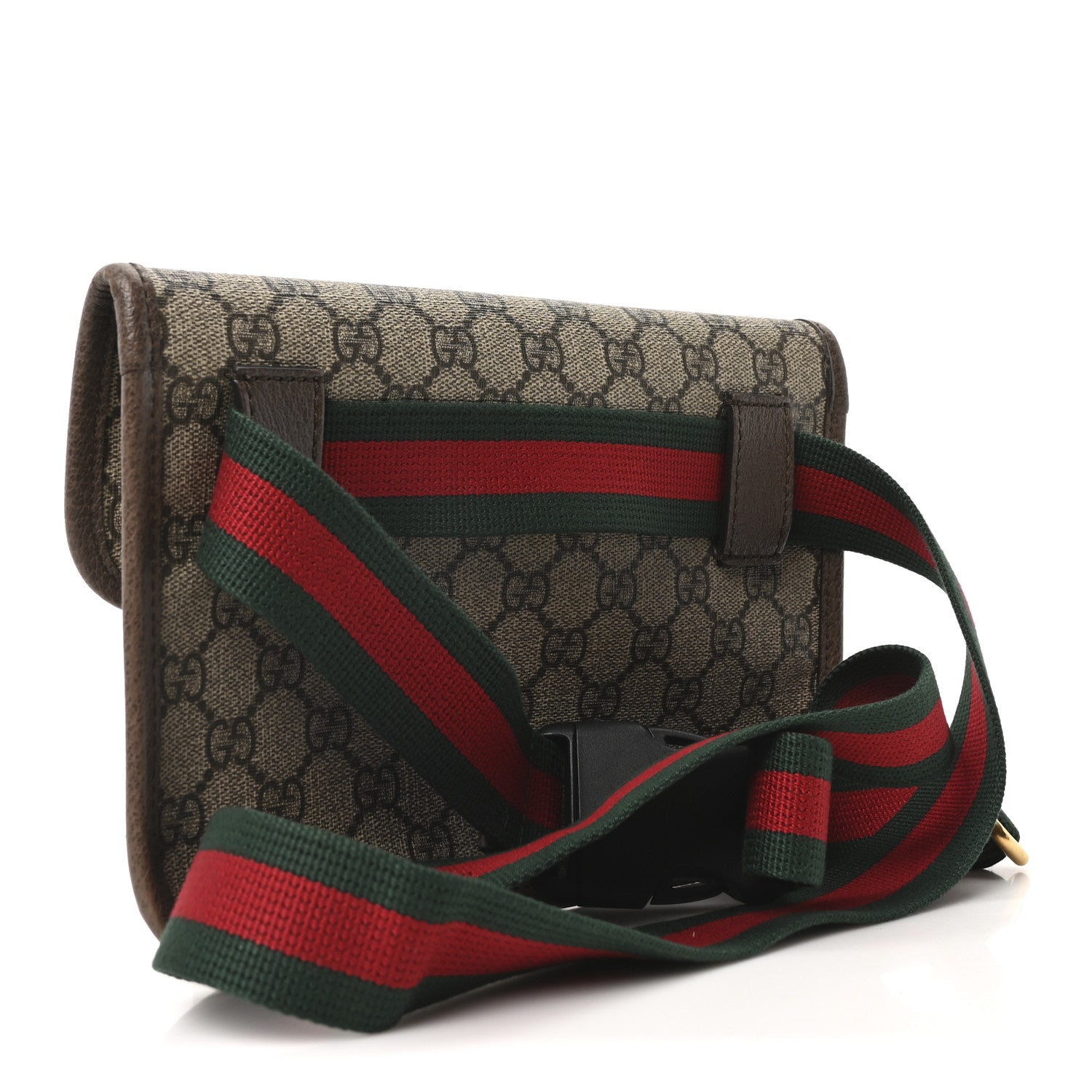 Gucci GG Supreme Monogram Neo Vintage Web Belt Bag Brown 3 of 10