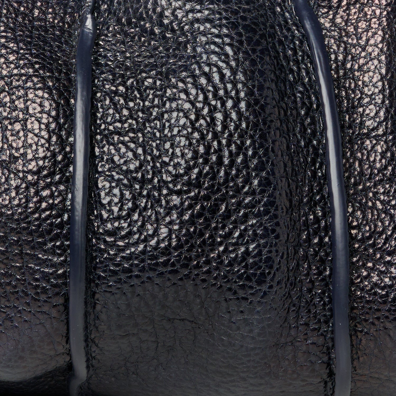 Alexander Wang Pebbled Lambskin Rocco Nickel Hardware Dark Blue 7 of 12
