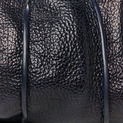 Alexander Wang Pebbled Lambskin Rocco Nickel Hardware Dark Blue 7 of 12