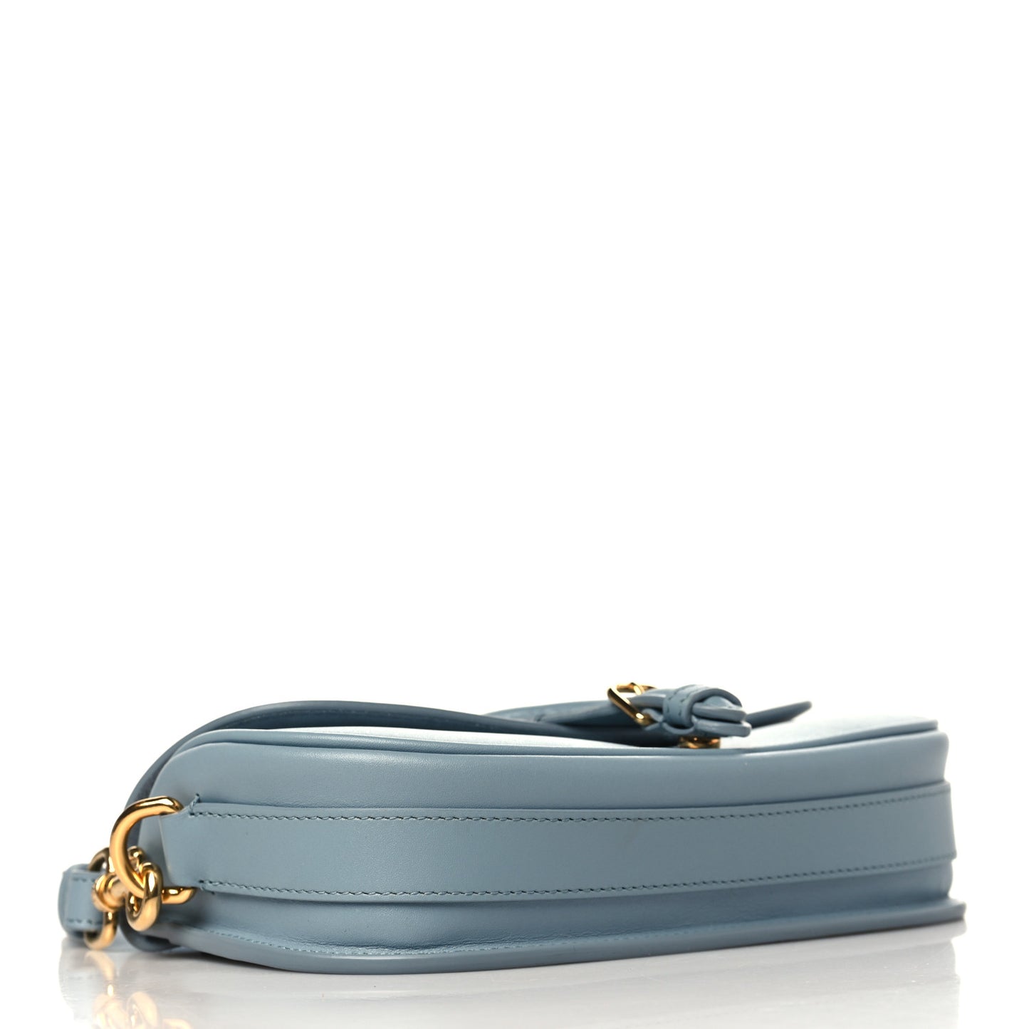 Box Calfskin East West Bobby Bag Horizon Blue