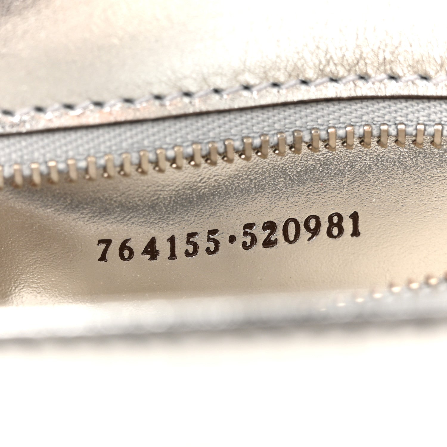 Gucci Metallic Demetra Small Horsebit 1955 Asymmetric Shoulder Bag Silver 7 of 12