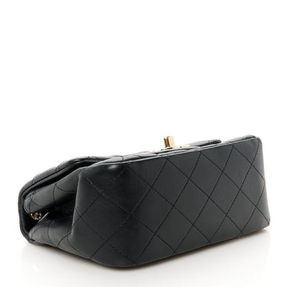 Chanel Lambskin Quilted Mini Square Flap Black 4 of 11