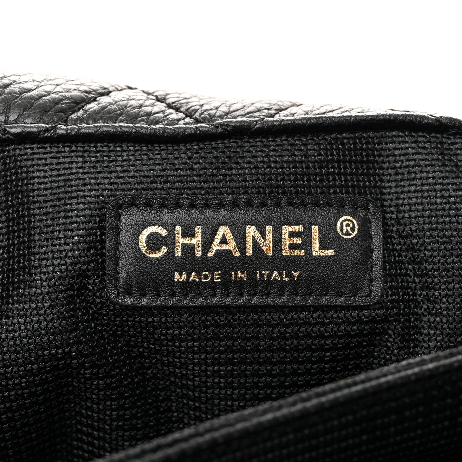 Chanel Calfskin Quilted XXL Travel Flap Bag Black 6 of 10