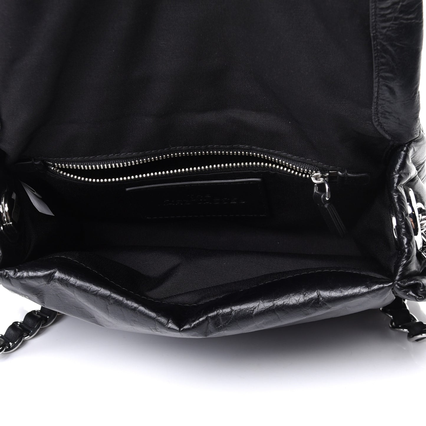 Lambskin The Pillow Bag Black
