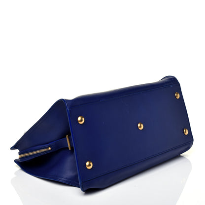 Saint Laurent Calfskin Medium Classic Y Cabas Royal Blue 4 of 12