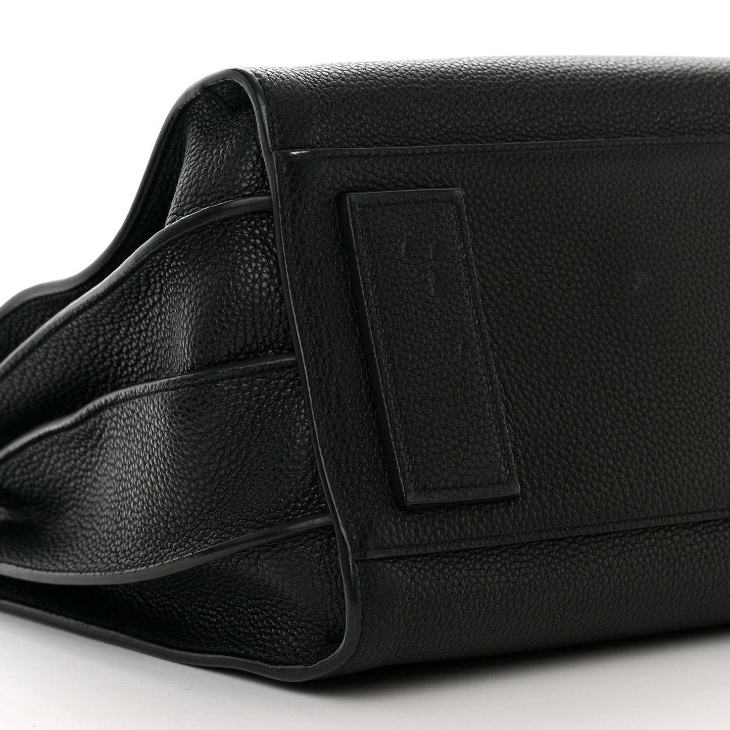 Grained Calfskin Small Supple Sac De Jour Black