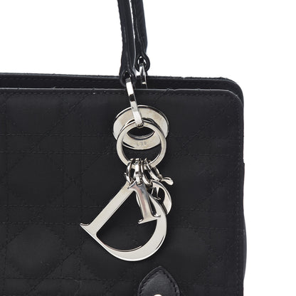 Christian Dior Nylon Cannage Stitched East West Lady Dior Black 10 of 10