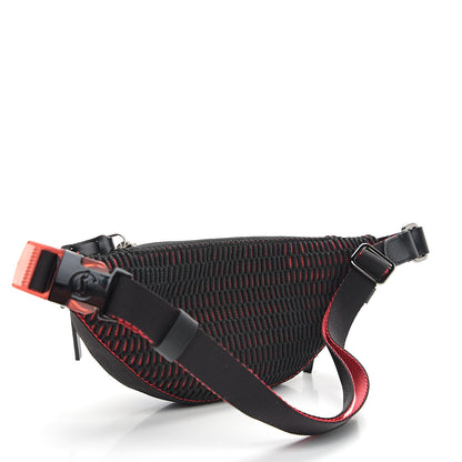 Christian Louboutin Calfskin Paris NYC Belt Bag Black 2 of 9