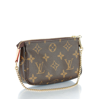 Louis Vuitton Monogram Mini Pochette Accessories 3 of 7