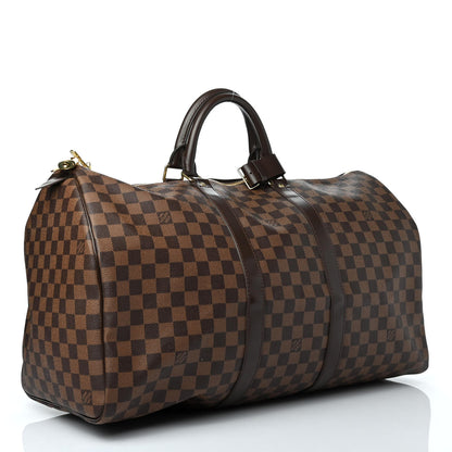 Louis Vuitton Damier Ebene Keepall 50 2 of 4